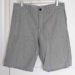 Banana Republic Striped Shorts Men 32 Cotton Office Work Preppy Nautical Summer